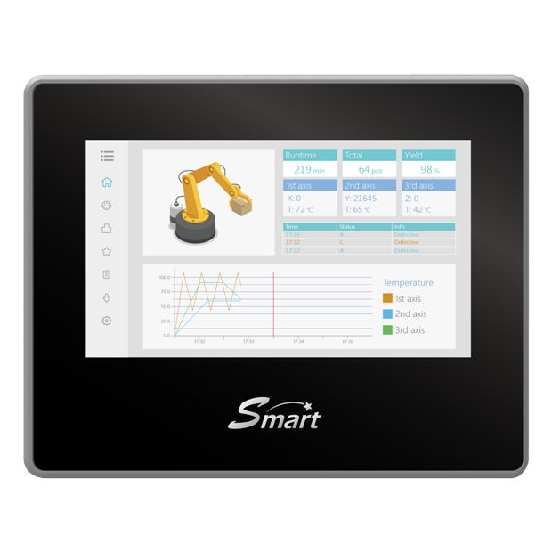 SPK2043-31ST 4.3" 人機介面 (HMI)